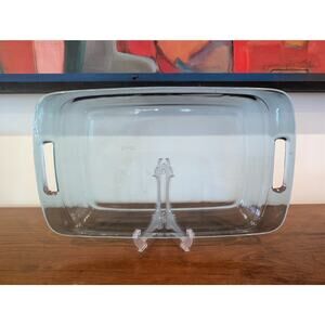 Vintage Pyrex Atlantic Blue “Easy Grab” 3-Qt Casserole Dish – 9x13 - MINT